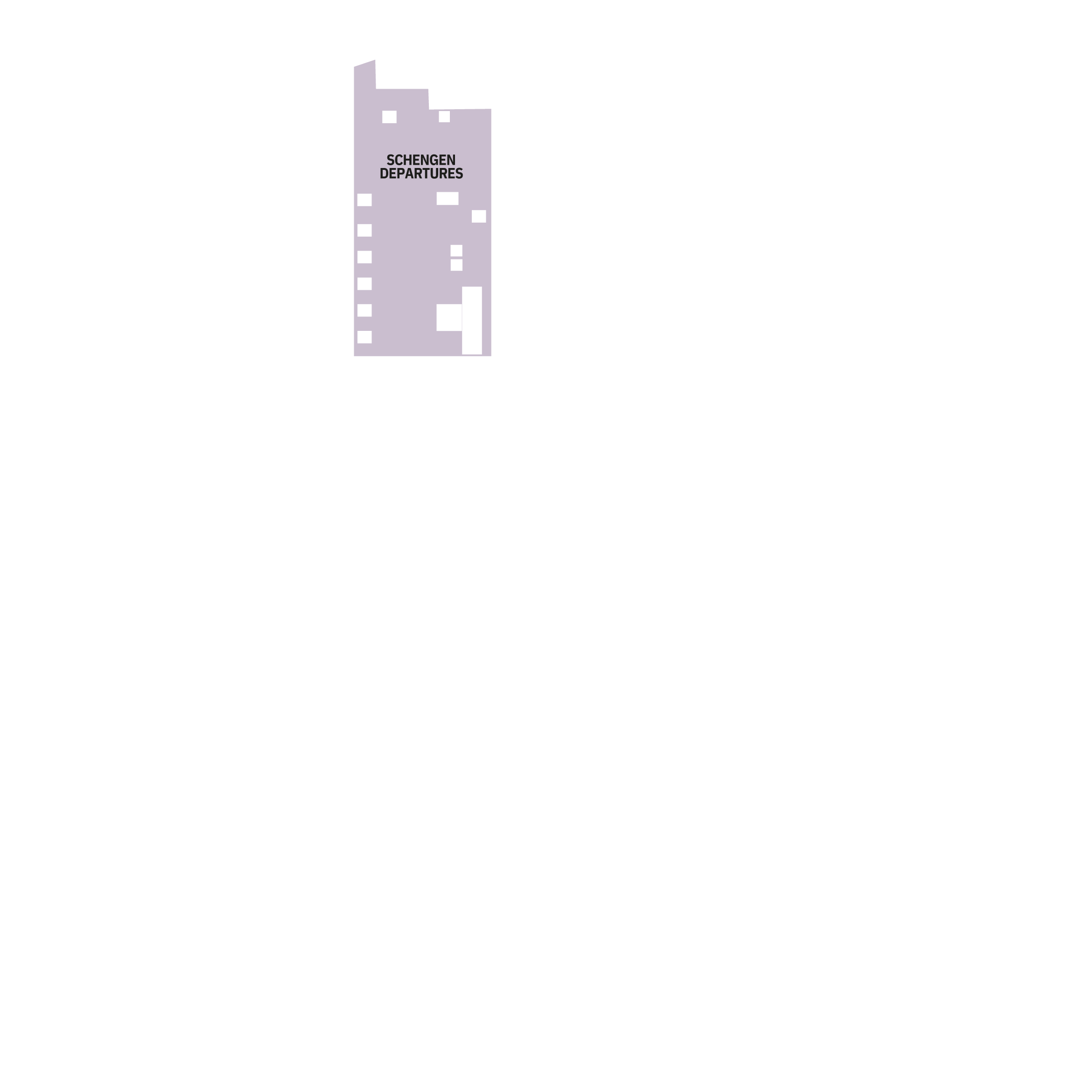 Schengen departures